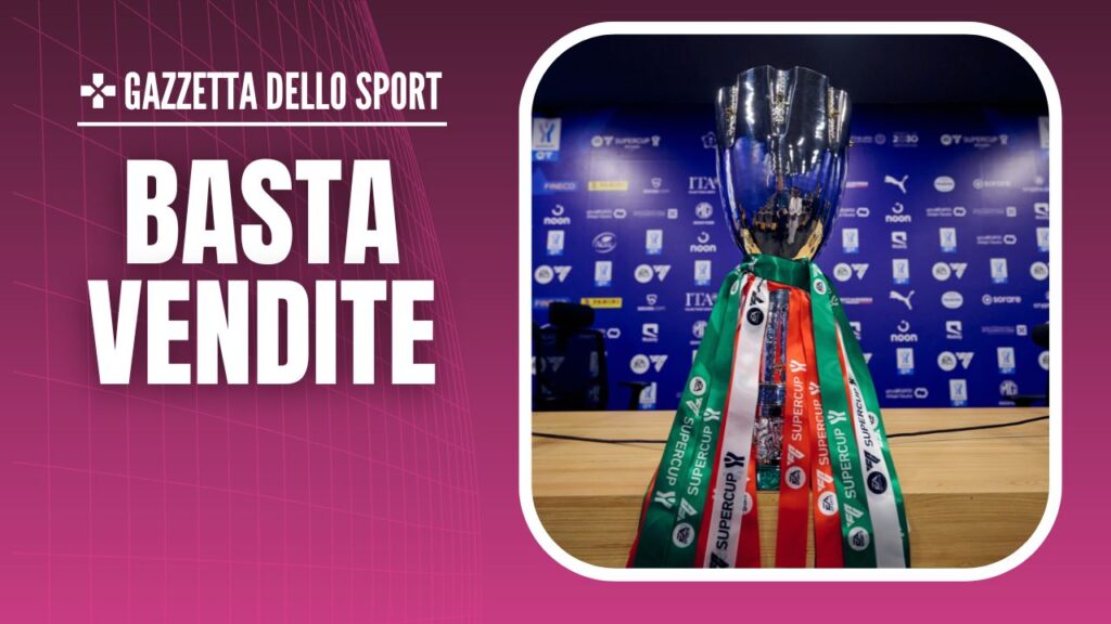 Supercoppa Italiana Juventus-Milan sold out