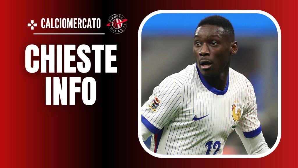Randal Kolo Muani PSG Francia Calciomercato AC Milan