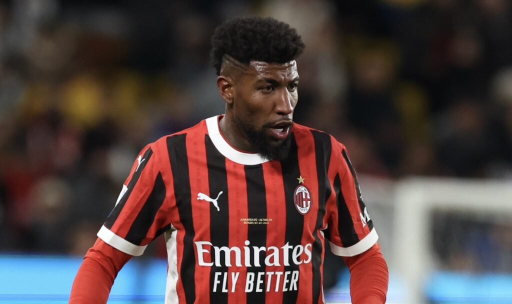 Emerson Royal AC Milan Juventus-Milan 1-2 Supercoppa Italiana