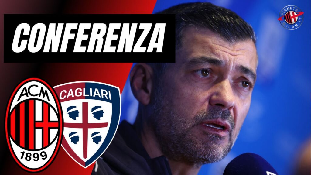 Milan-Cagliari Serie A 2024-2025 conferenza stampa Sergio Conceicao