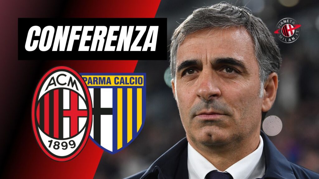 Conferenza Stampa Fabio Pecchia Parma Milan-Parma Serie A 2024-2025