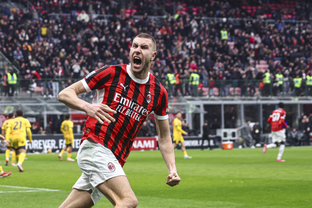 Pavlovic AC Milan Milan-Parma 3-2 Serie A 2024-2025