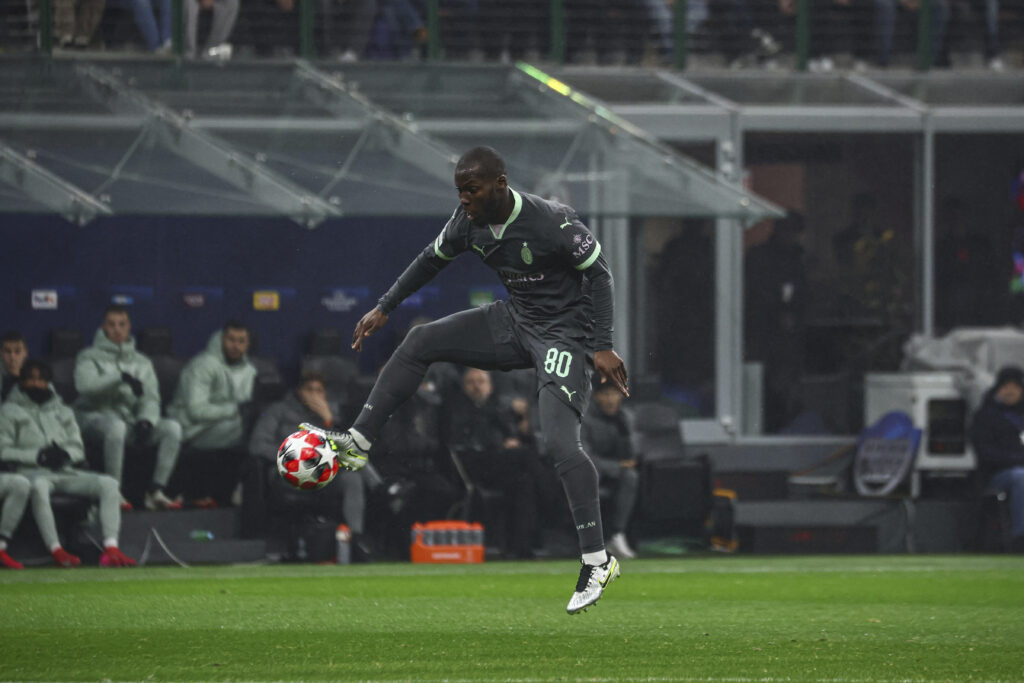 Yunus Musah AC Milan Milan-Girona 1-0 Champions League 2024-2025