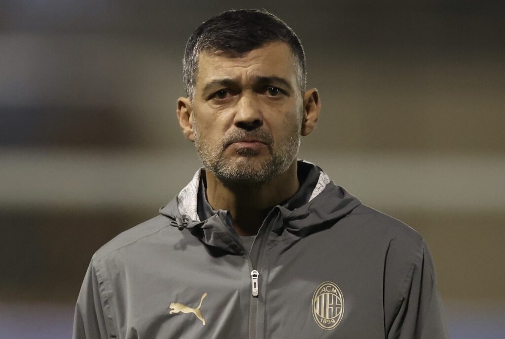 Sergio Conceicao AC Milan allenamento Milan Riyadh