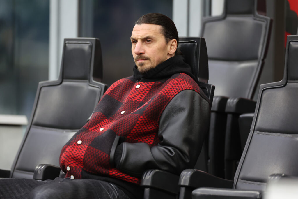 Zlatan Ibrahimovic AC Milan allenamento San Siro