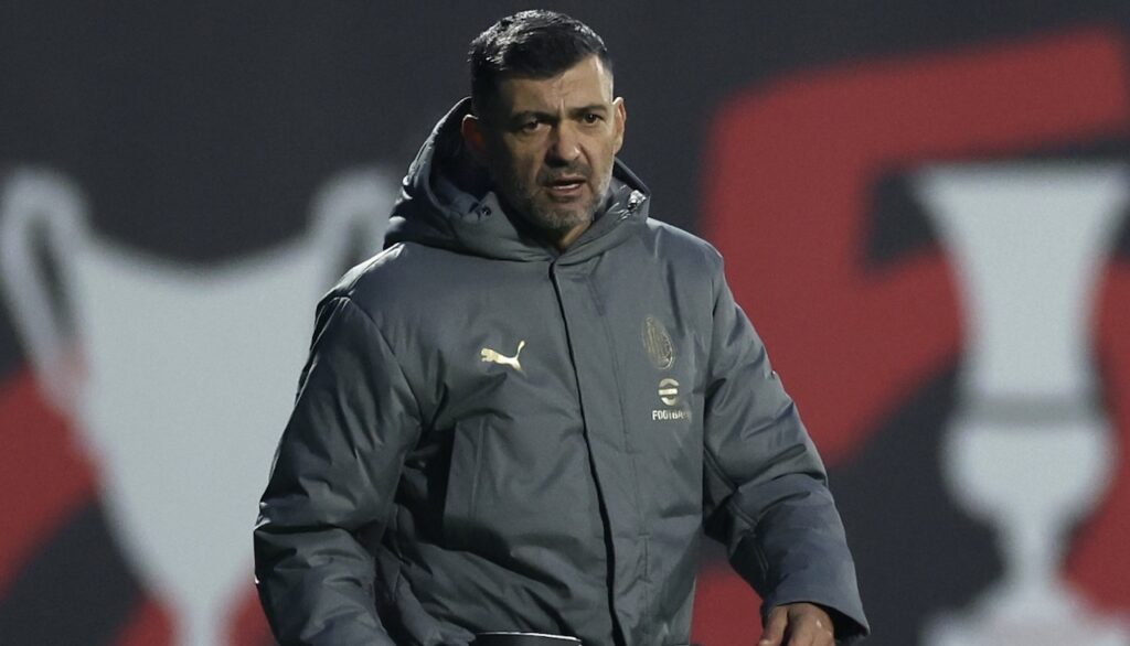 Sergio Conceicao AC Milan allenamento Milanello