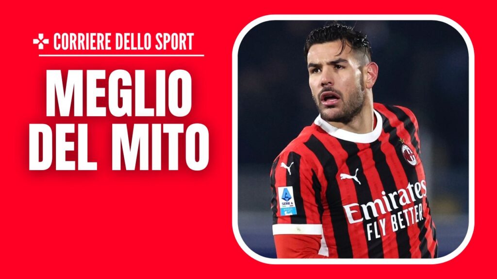 Theo Hernández AC Milan Como-Milan 1-2 Serie A 2024-2025