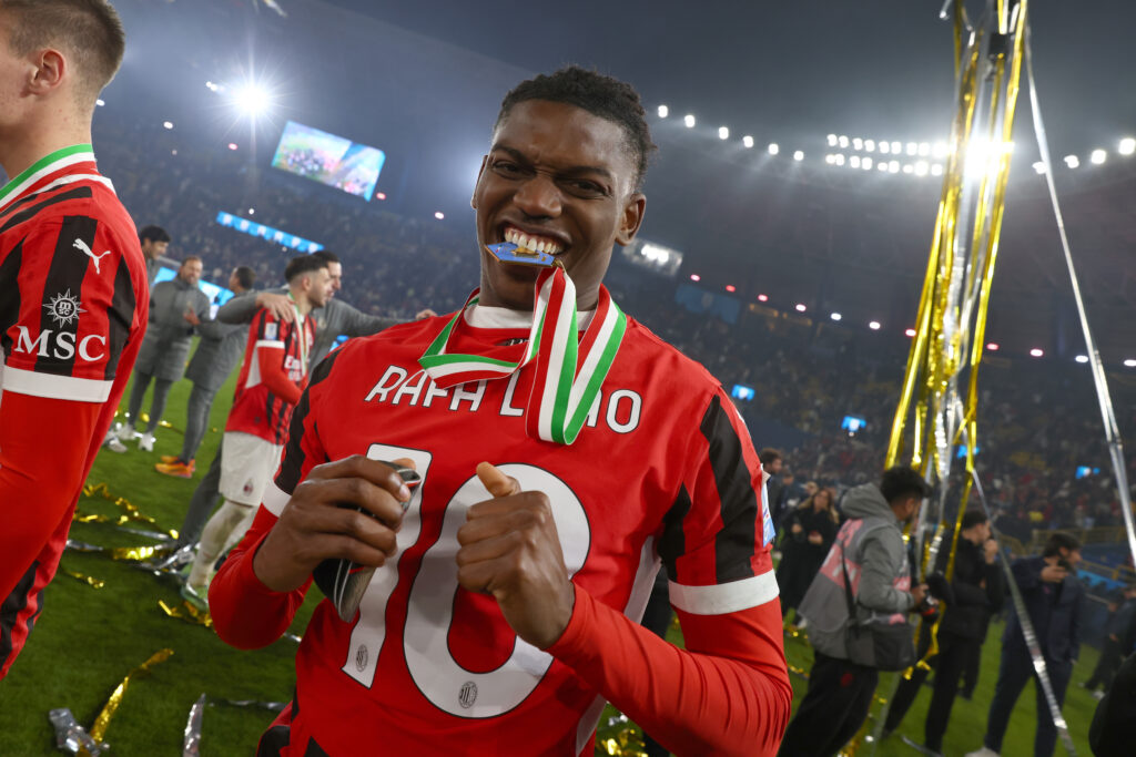 Rafael Leao AC Milan derby Inter-Milan 2-3 Supercoppa Italiana