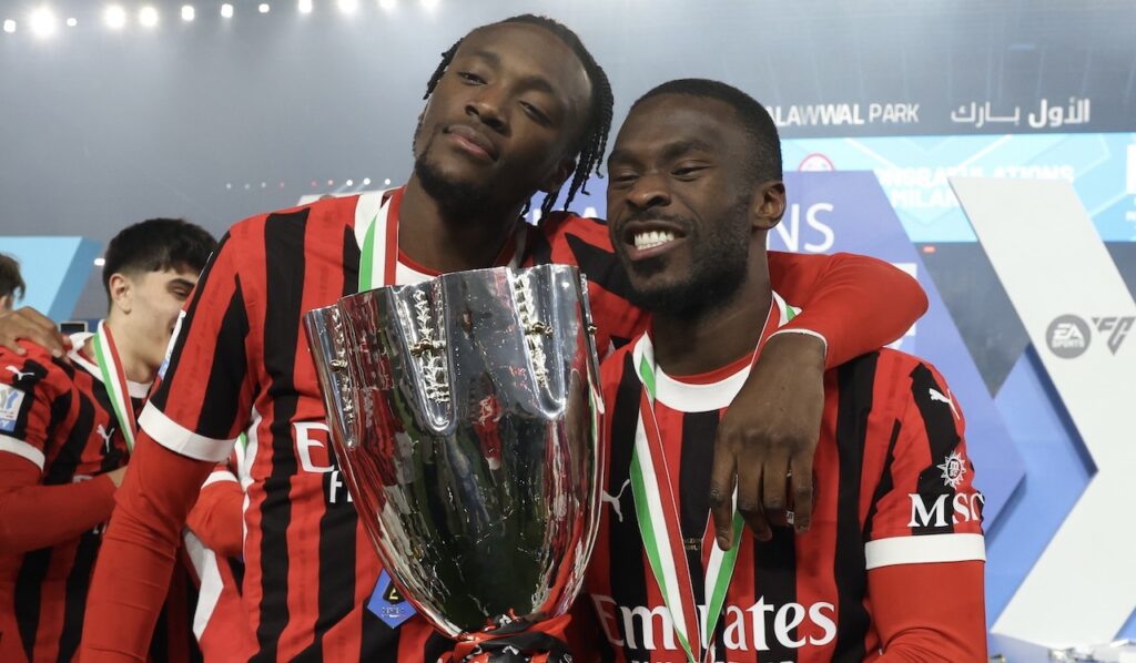 Abraham Tomori AC Milan derby Inter-Milan 2-3 Supercoppa Italiana