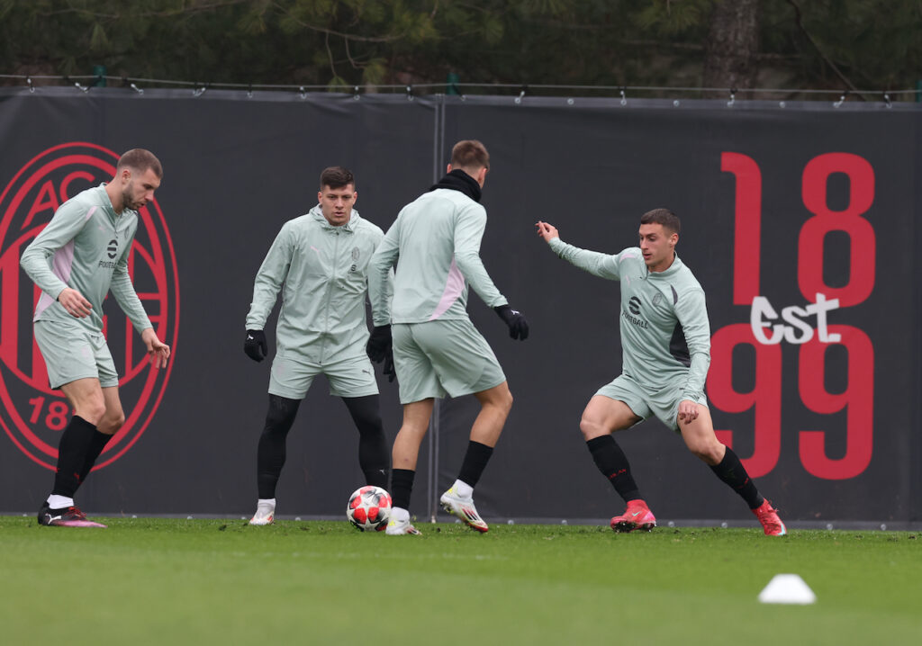 AC Milan allenamento Milanello