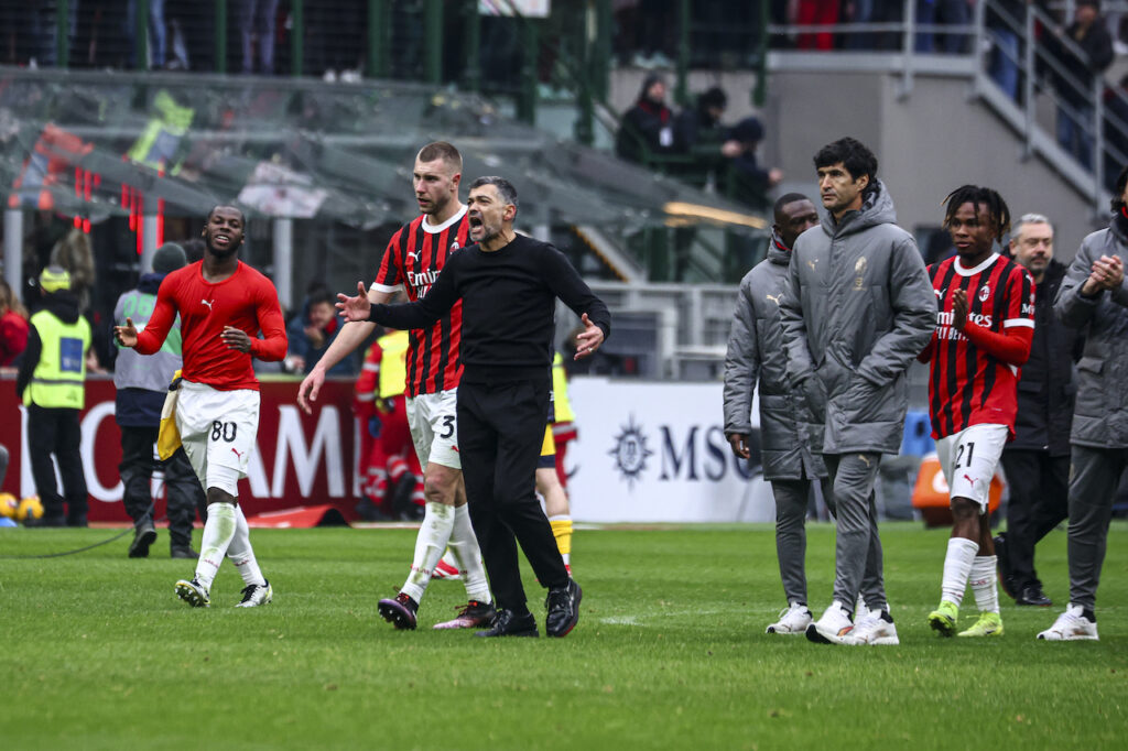 Sergio Conceicao AC Milan Milan-Parma 3-2 Serie A 2024-2025