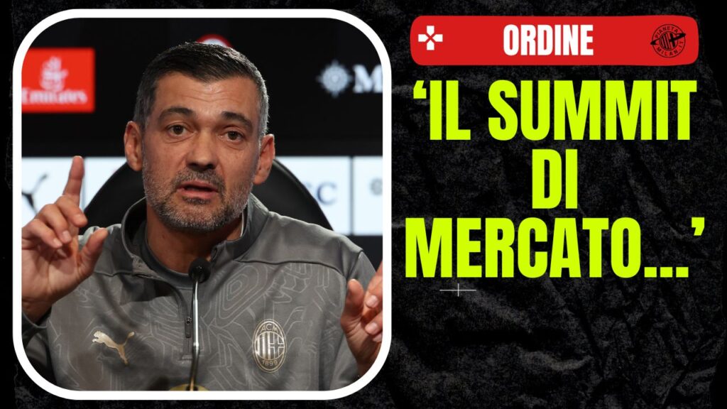 Sergio Conceicao AC Milan conferenza stampa Milanello