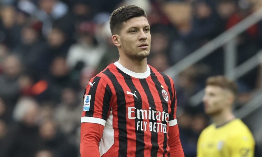 Luka Jovic AC Milan Milan-Parma 3-2 Serie A 2024-2025