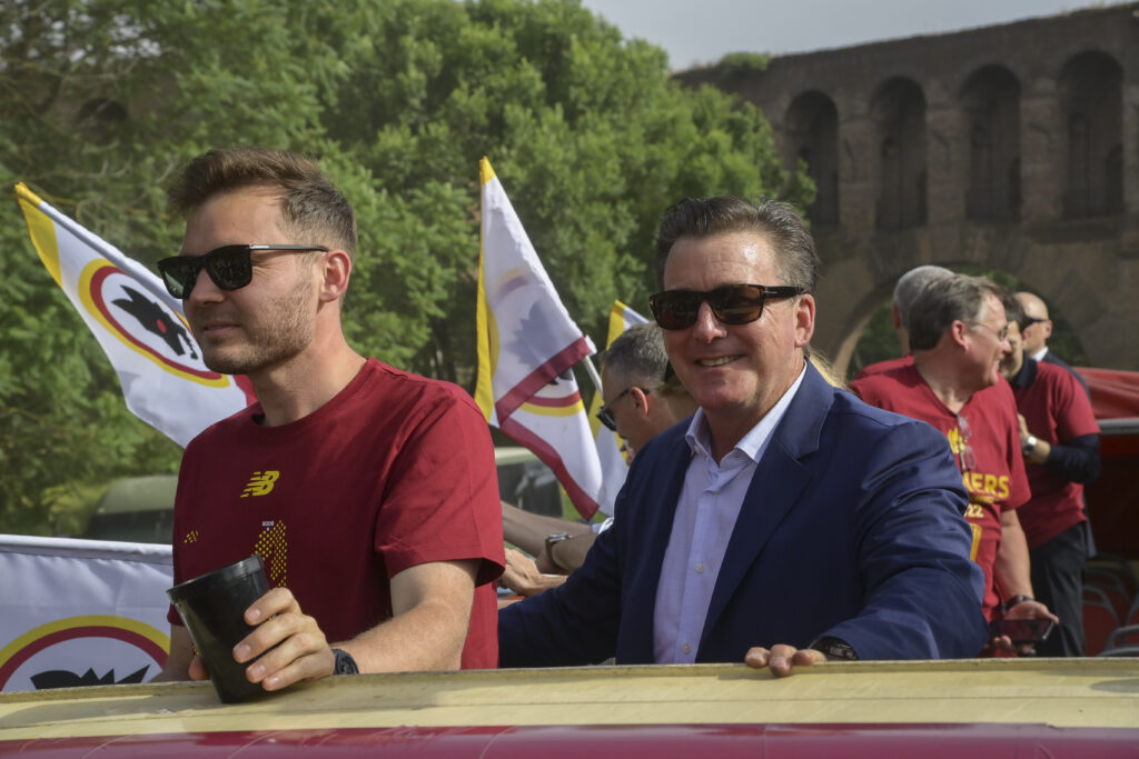 AS Roma UEFA Conference League Victory Parade