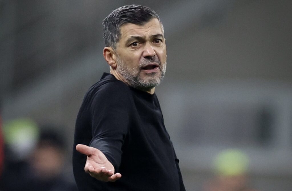 Sergio Conceicao AC Milan Milan-Cagliari 1-1 Serie A 2024-2025