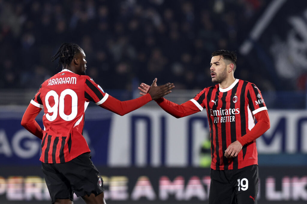 Theo Hernandez AC Milan Como-Milan 1-2 Serie A 2024-2025