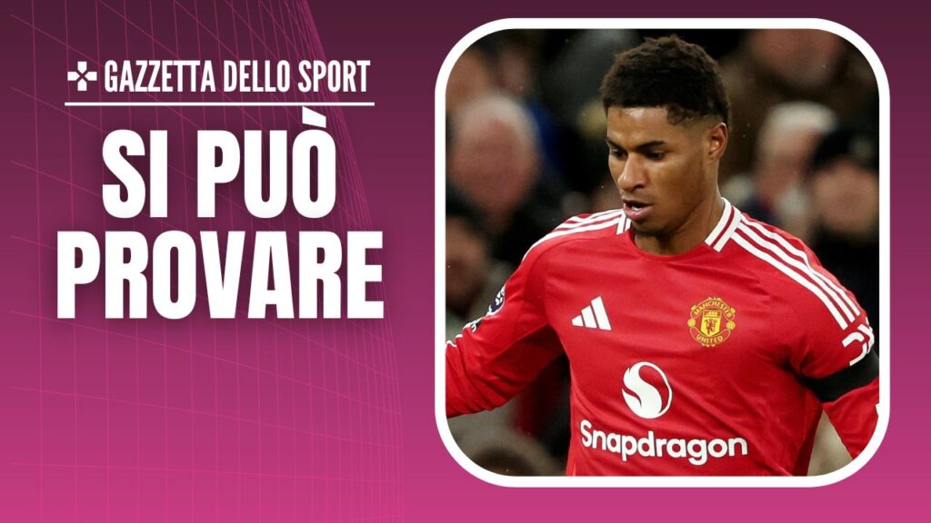 Marcus Rashford Manchester United Calciomercato AC Milan