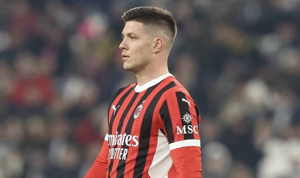 Luka Jovic AC Milan Juventus-Milan 2-0 Serie A 2024-2025