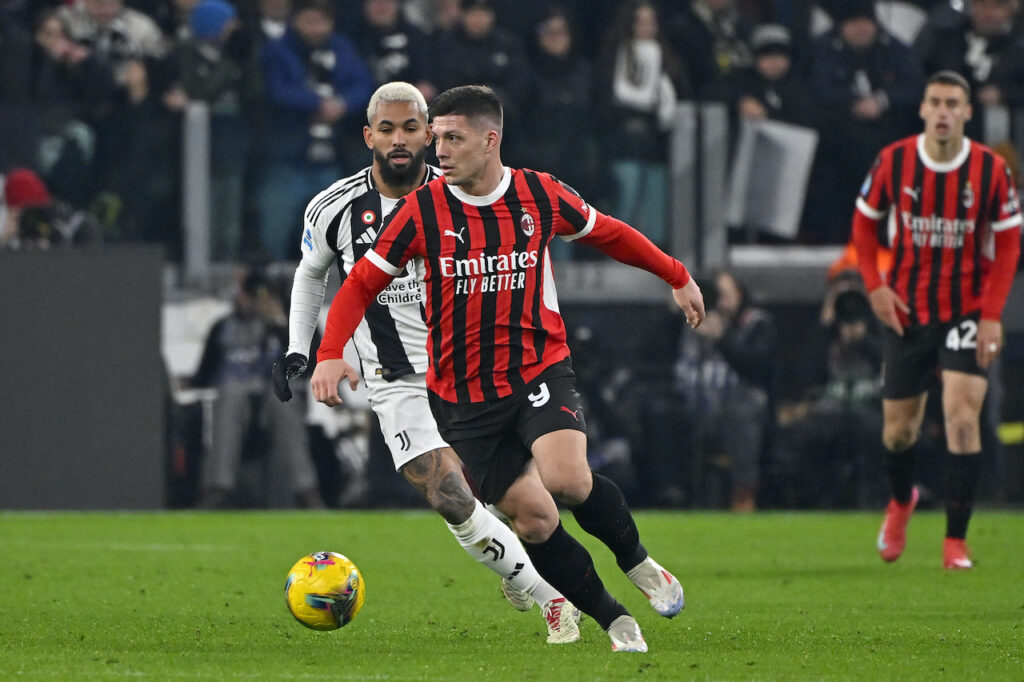 Luka Jovic AC Milan Juventus-Milan 2-0 Serie A 2024-2025