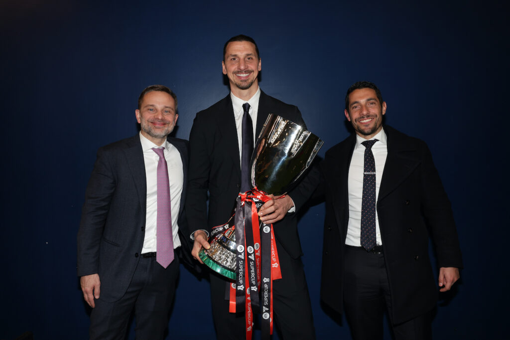 Furlani Ibrahimovic Moncada AC Milan derby Inter-Milan 2-3 Supercoppa Italiana