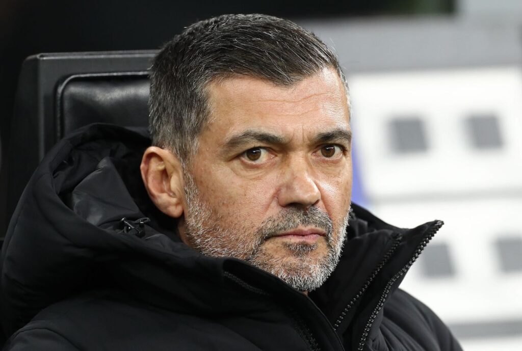 Sergio Conceicao AC Milan Milan-Cagliari 1-1 Serie A 2024-2025