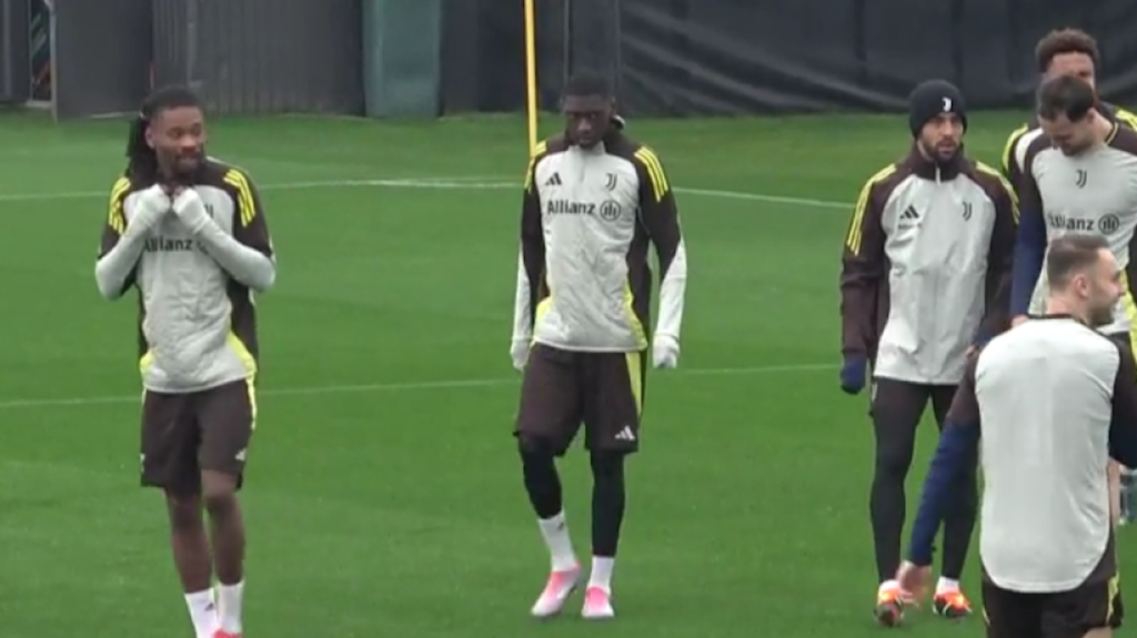 Juventus allenamento Kolo Muani
