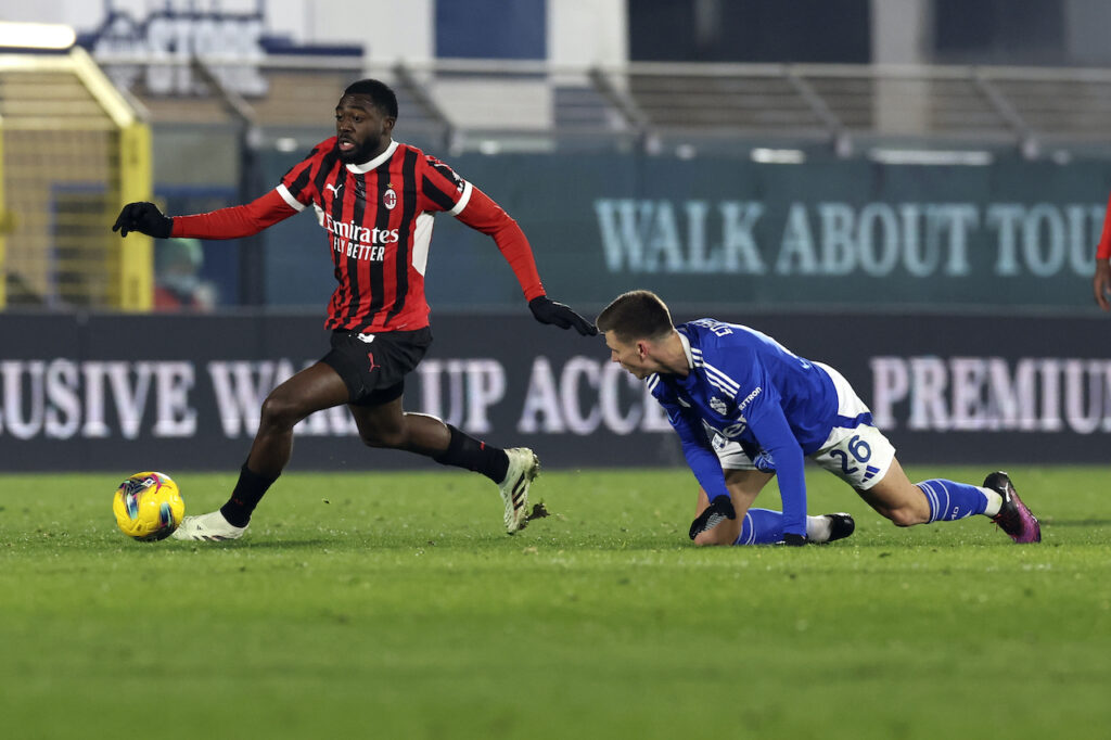 Youssouf Fofana AC Milan Como-Milan 1-2 Serie A 2024-2025