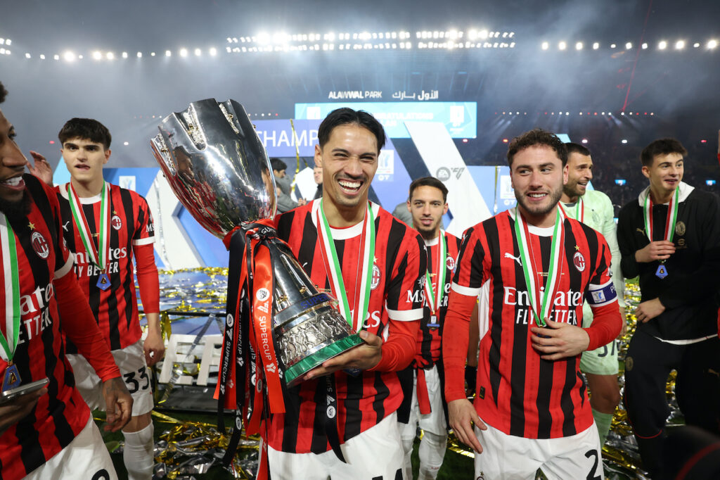 Tijjani Reijnders AC Milan derby Inter-Milan 2-3 Supercoppa Italiana