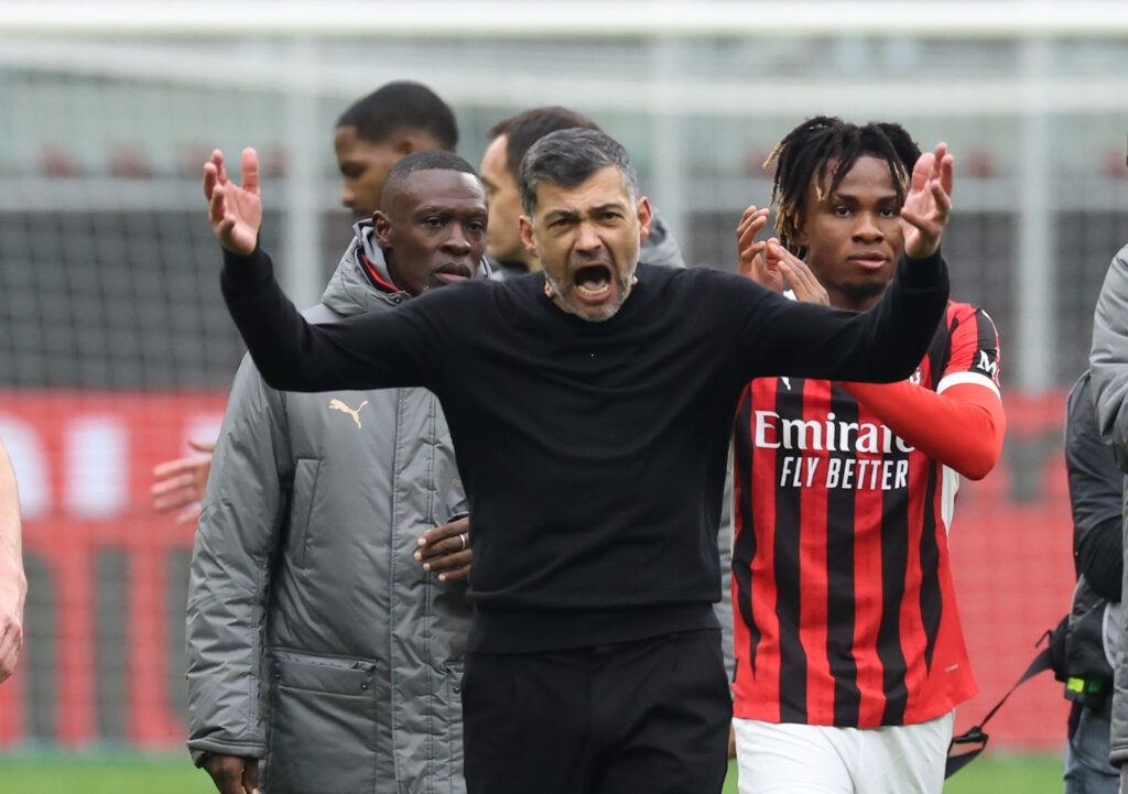 Sergio Conceicao AC Milan Milan-Parma 3-2 Serie A 2024-2025