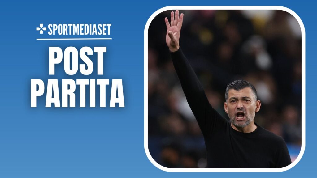AC Milan Conceicao post-partita SportMediaset 2024-2025