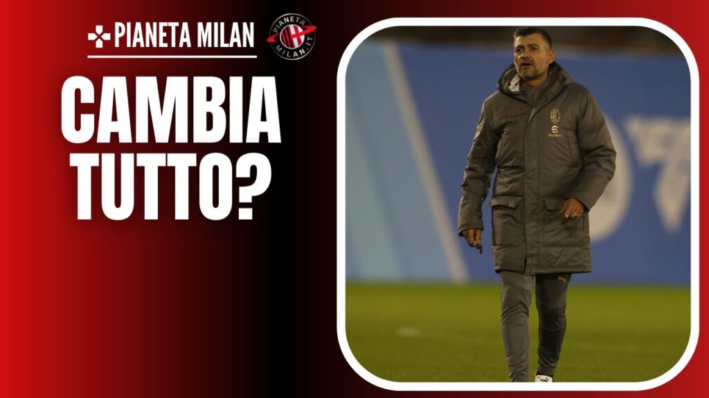 Sergio Conceicao AC Milan allenamento Milan Riyadh
