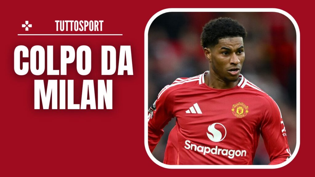 Marcus Rashford Manchester United Calciomercato AC Milan
