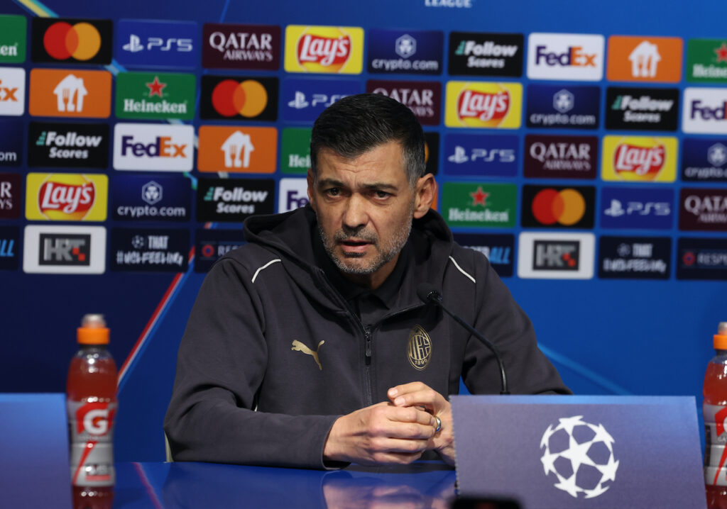 Sergio Conceicao AC Milan conferenza stampa Champions League