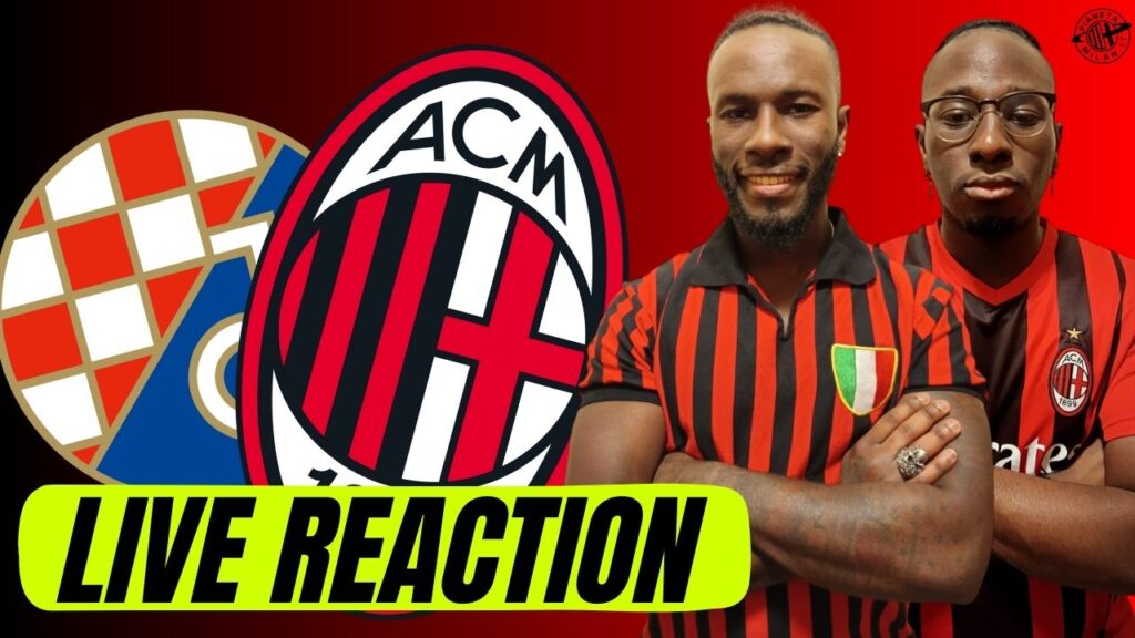 Dinamo Zagabria Milan Champions League 2024-2025 Live Reaction BlackDevils
