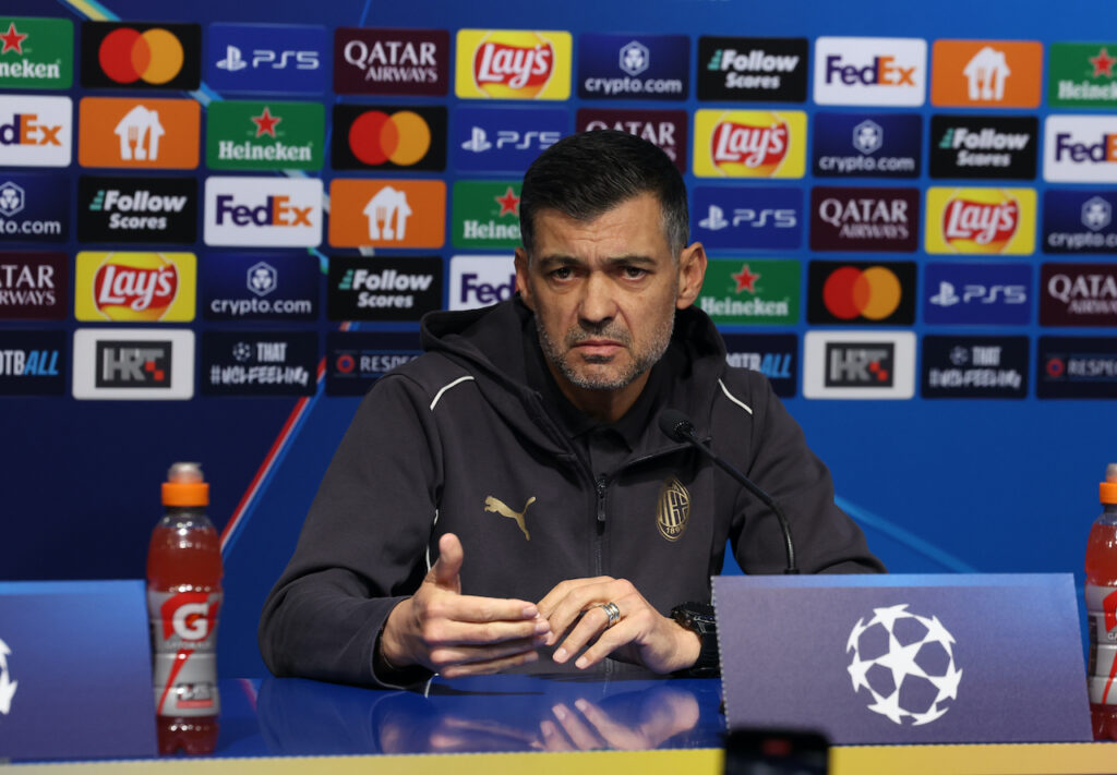Sergio Conceicao AC Milan conferenza stampa Champions League