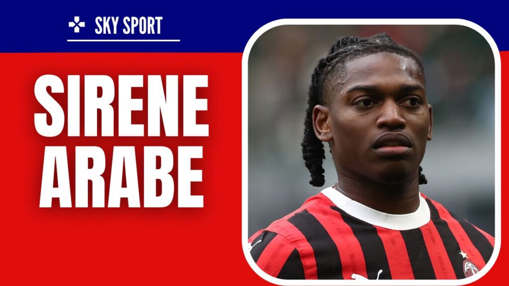 Rafael Leao AC Milan Juventus-Milan 2-0 Serie A 2024-2025