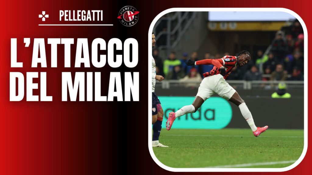 Tammy Abraham AC Milan Milan-Cagliari 1-1 Serie A 2024-2025