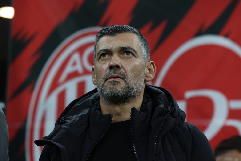 Sergio Conceicao AC Milan Milan-Cagliari 1-1 Serie A 2024-2025