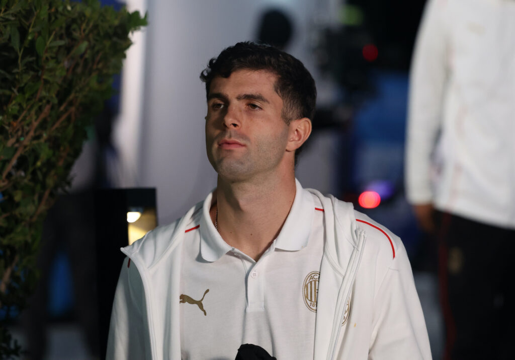 Christian Pulisic AC Milan Juventus-Milan 1-2 Supercoppa Italiana