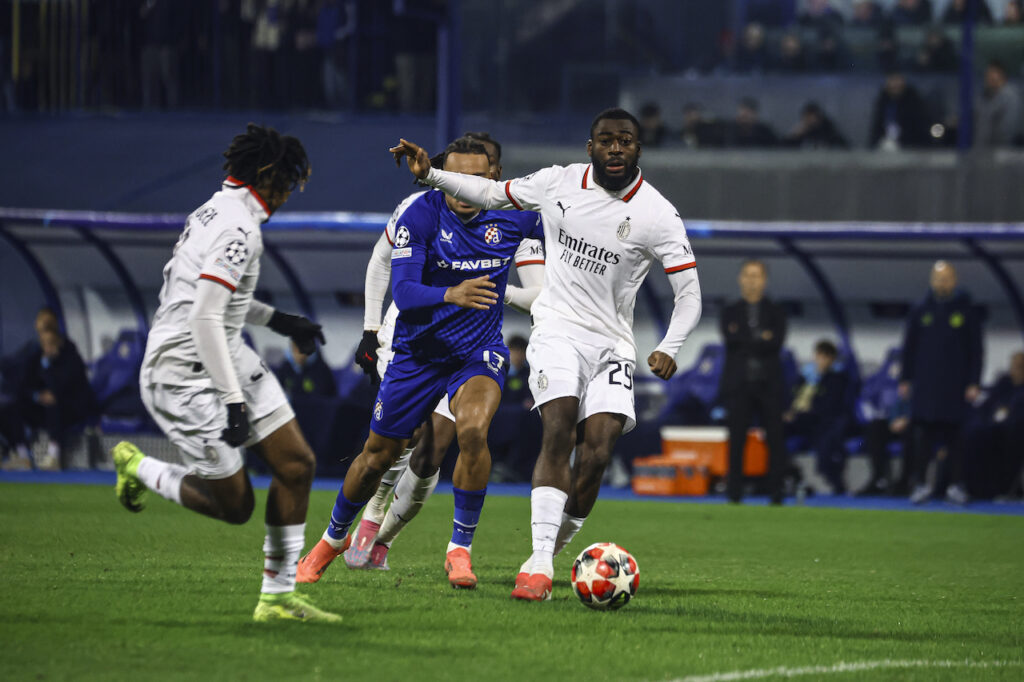 Youssouf Fofana AC Milan Dinamo Zagabria-Milan 2-1 Champions League 2024-2025