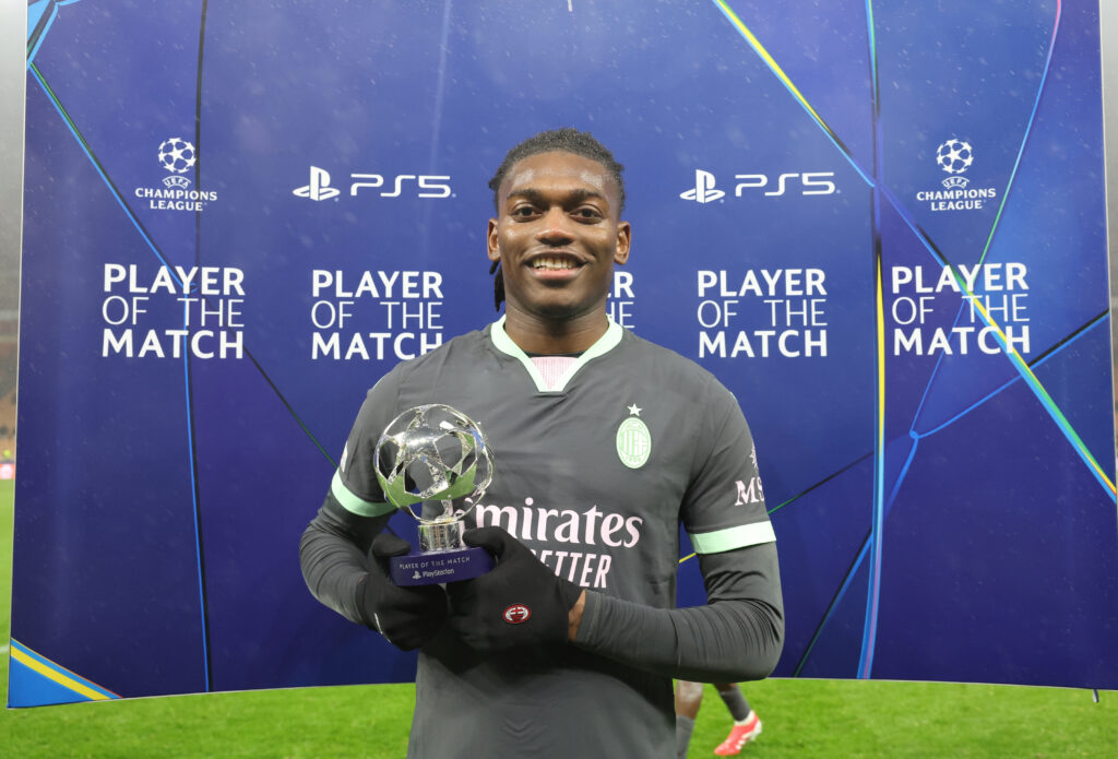 Rafael Leao AC Milan Milan-Girona 1-0 Champions League 2024-2025