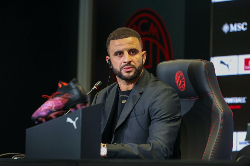 Conferenza Stampa presentazione Kyle Walker AC Milan Calciomercato Milan