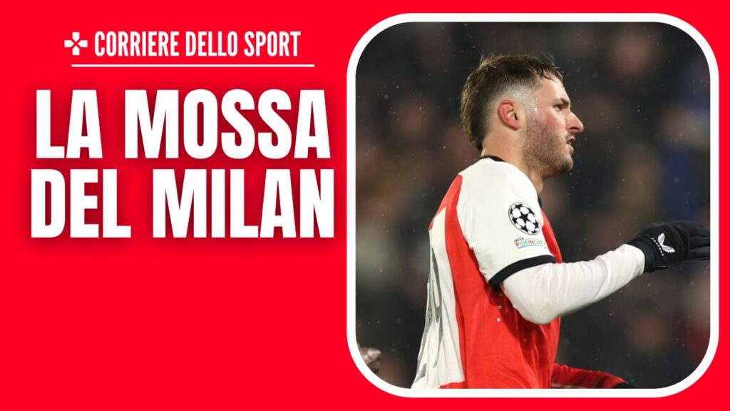 Santiago Giménez Feyenoord Calciomercato AC Milan