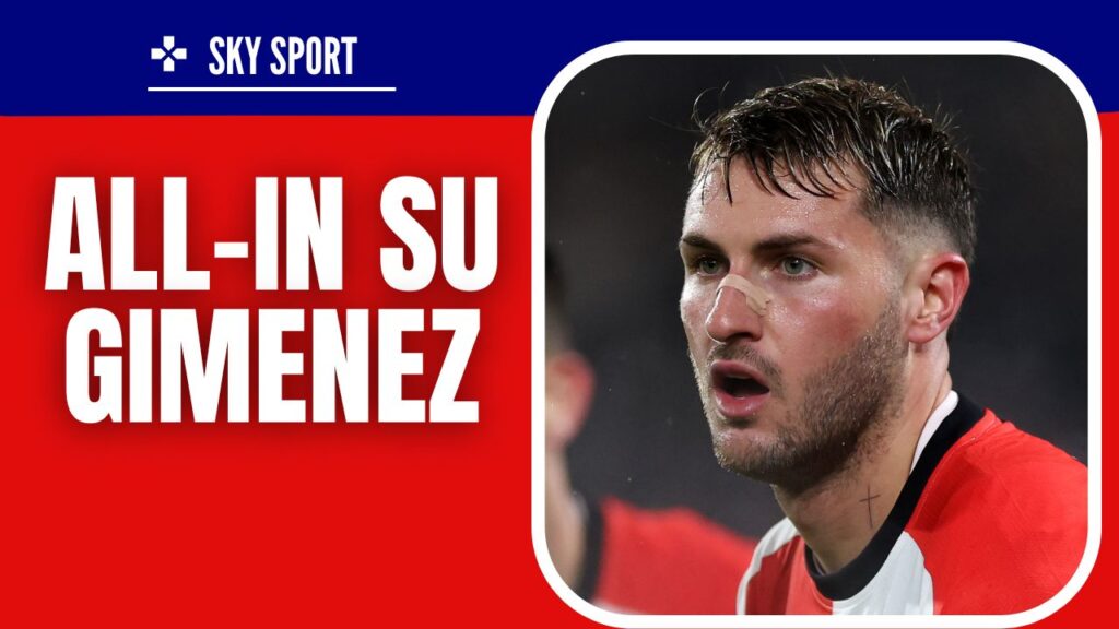 Santiago Gimenez, attaccante del Feyenoord 28/01/2025 PianetaMilan.it