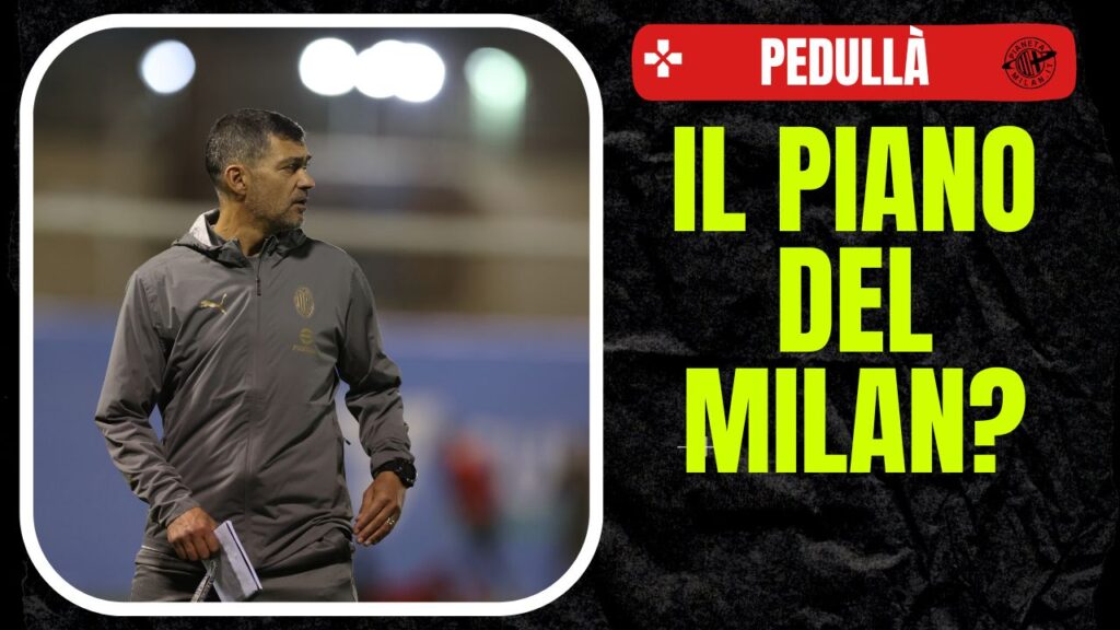 Sergio Conceicao AC Milan allenamento Milan Riyadh