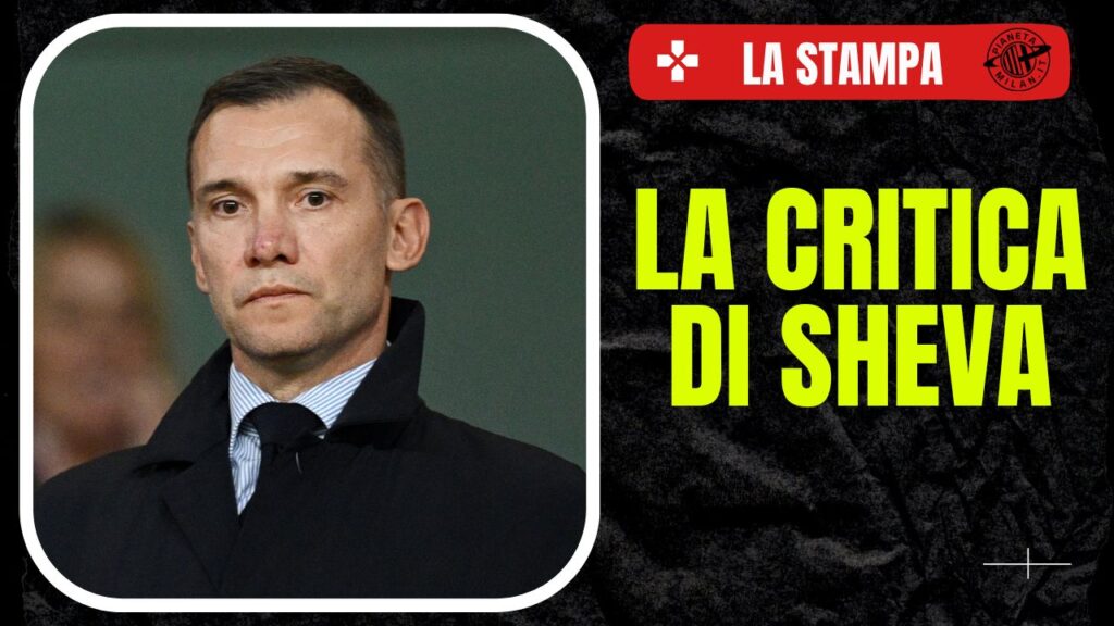Intervista Shevchenko AC Milan