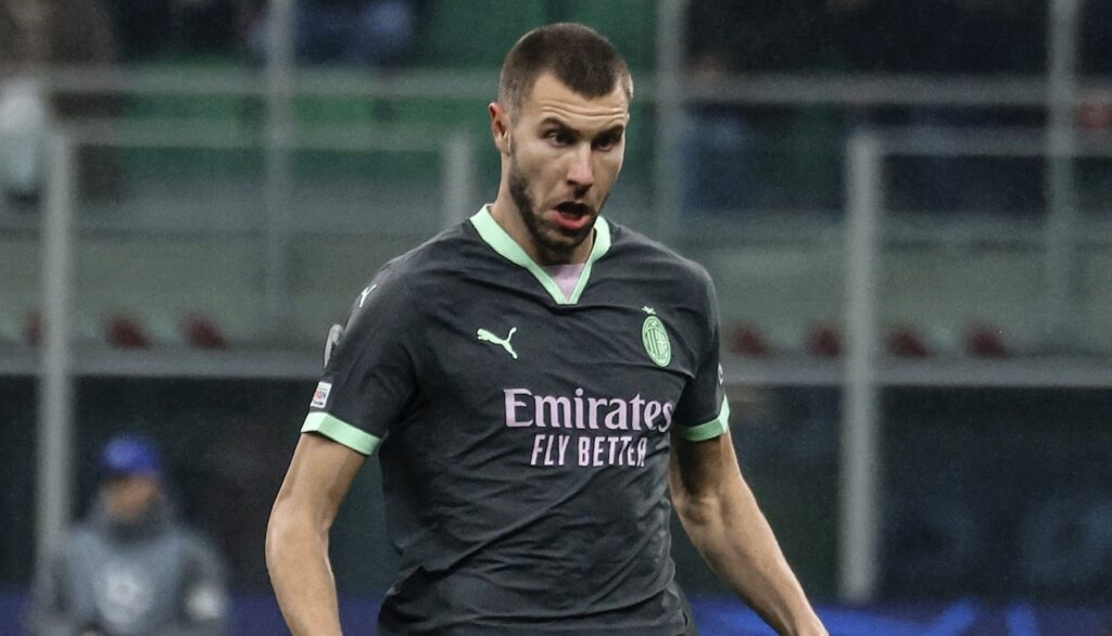 Strahinja Pavlovic AC Milan Milan-Girona 1-0 Champions League 2024-2025