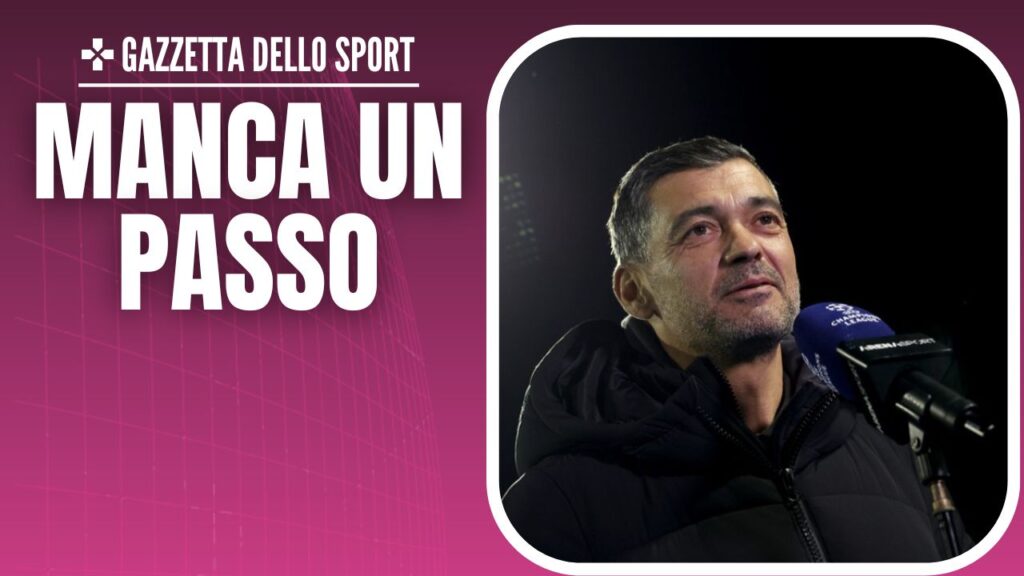 Sergio Conceicao AC Milan Dinamo Zagabria-Milan Champions League 2024-2025