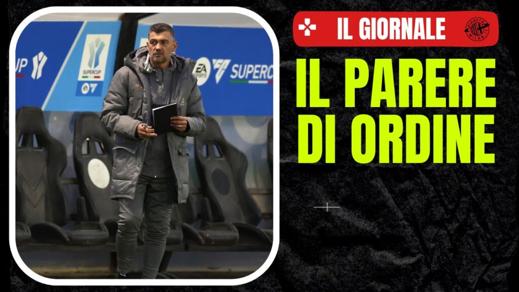 Sergio Conceicao AC Milan allenamento Milan Riyadh