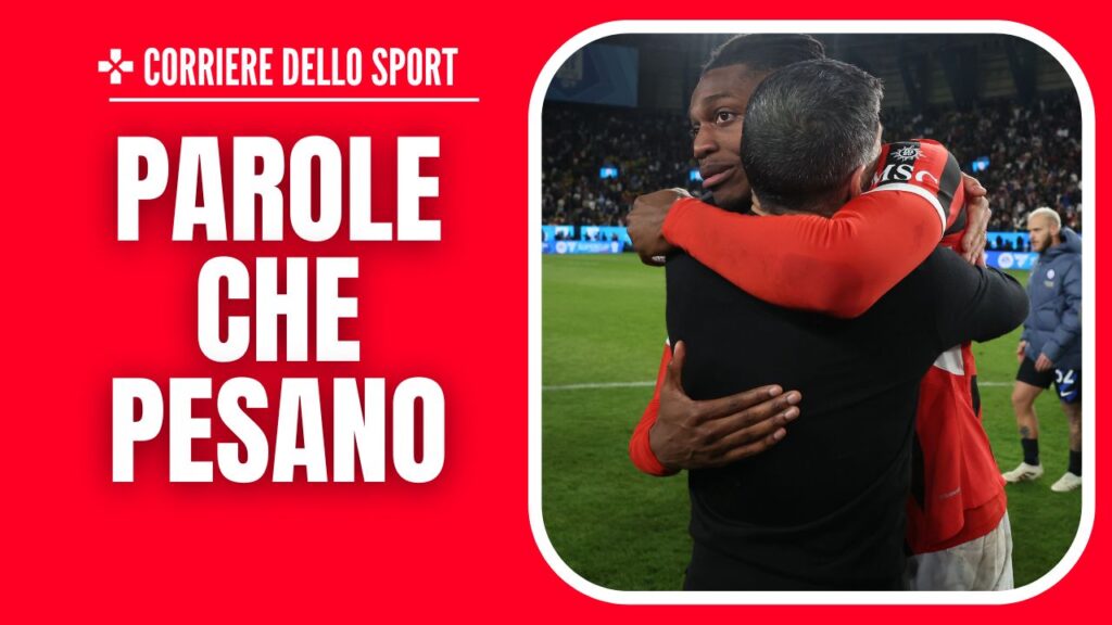 Festeggiamenti Sergio Conceicao derby Inter-Milan 2-3 Supercoppa italiana 2025 Leao